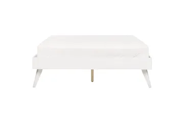 Benedik Sengramme 140x200 cm - Hvit - Møbler - Senger - Sengeramme & sengestamme