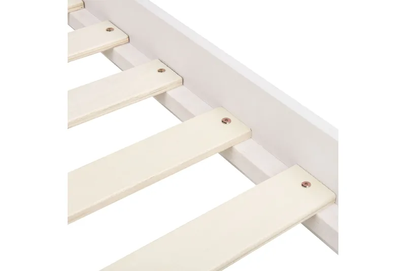 Benedik Sengramme 140x200 cm - Hvit - Møbler - Senger - Sengeramme & sengestamme