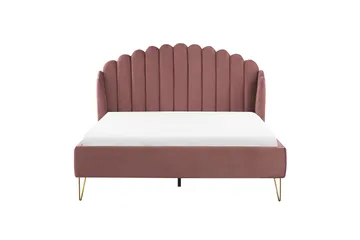 Benicio Sengramme 160x200 cm - Rosa/Gull - Møbler - Senger - Sengeramme & sengestamme