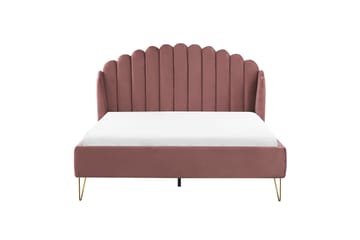 Benicio Sengramme 160x200 cm - Rosa/Gull - Møbler - Senger - Sengeramme & sengestamme