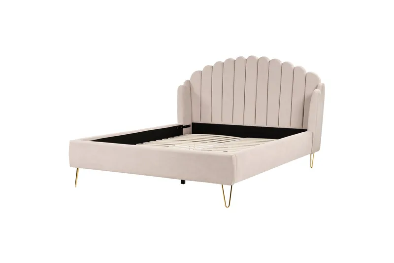 Benicio Sengramme 180x200 cm, Beige/Gull