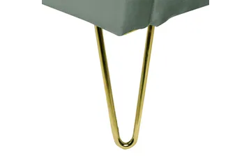 Benicio Sengramme 180x200 cm - Grønn/Gull - Møbler - Senger - Sengeramme & sengestamme