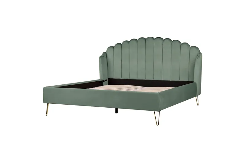 Benicio Sengramme 180x200 cm, Grønn/Gull