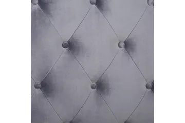 Bernie Sengramme 180x200 cm - Grå/Gull - Møbler - Senger - Sengeramme & sengestamme