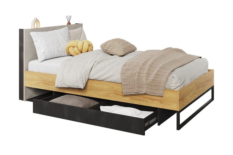 Beste Soveromsmøbelsett - Brun/Beige/Sort - Møbler - Senger - Møbelsett til soverom