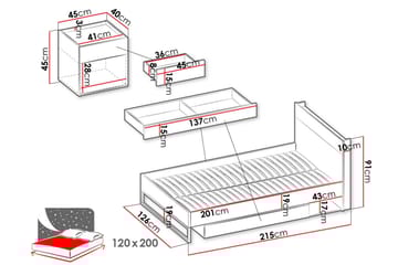 Beste Soveromsmøbelsett - Brun/Beige/Sort - Møbler - Senger - Møbelsett til soverom