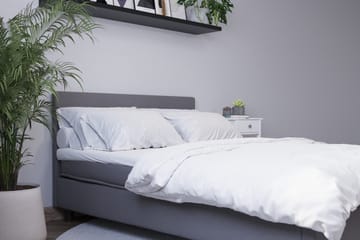 Billingen Komplett Sengepakke 120x200 cm - Grå - Møbler - Senger - Kontinentalsenger