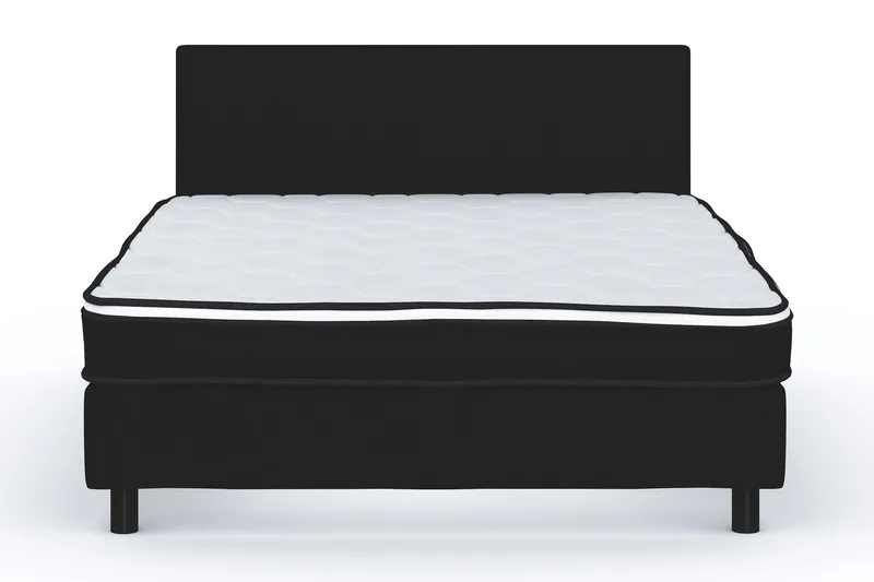 Billingen Komplett Sengepakke 120x200 cm - Svart - Møbler - Senger - Kontinentalsenger