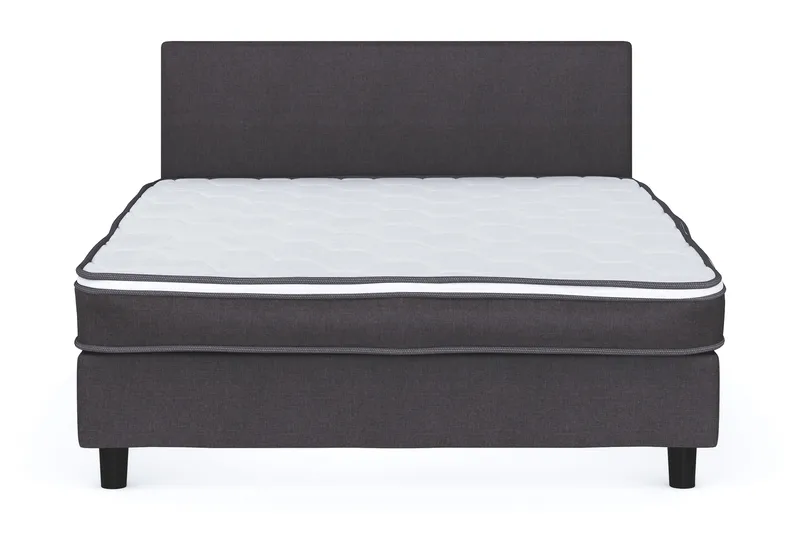 Billingen Komplett Sengepakke 140x200 cm - Grå - Møbler - Senger - Kontinentalsenger