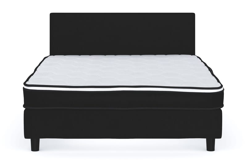 Billingen Komplett Sengepakke 140x200 cm, Svart