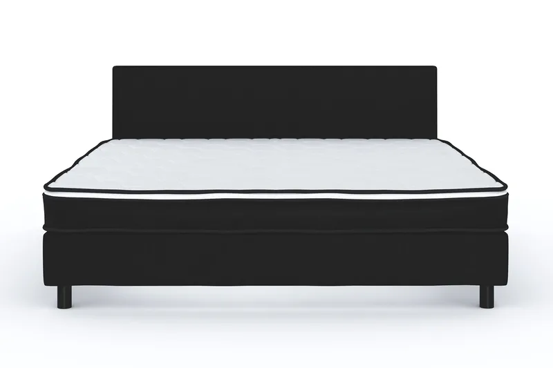 Billingen Komplett Sengepakke 160x200 cm - Svart - Møbler - Senger - Kontinentalsenger