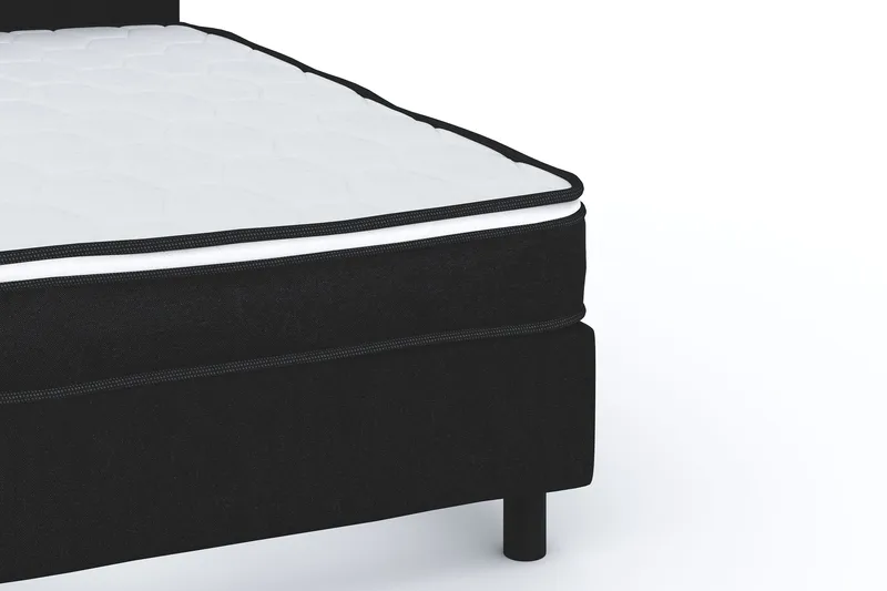 Billingen Komplett Sengepakke 160x200 cm - Svart - Møbler - Senger - Kontinentalsenger