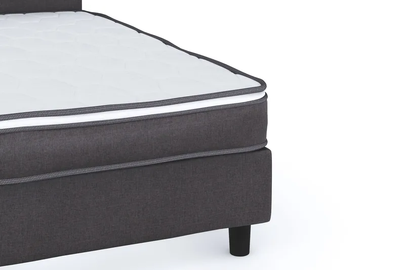 Billingen Komplett Sengepakke 90x200 cm - Grå - Møbler - Senger - Kontinentalsenger
