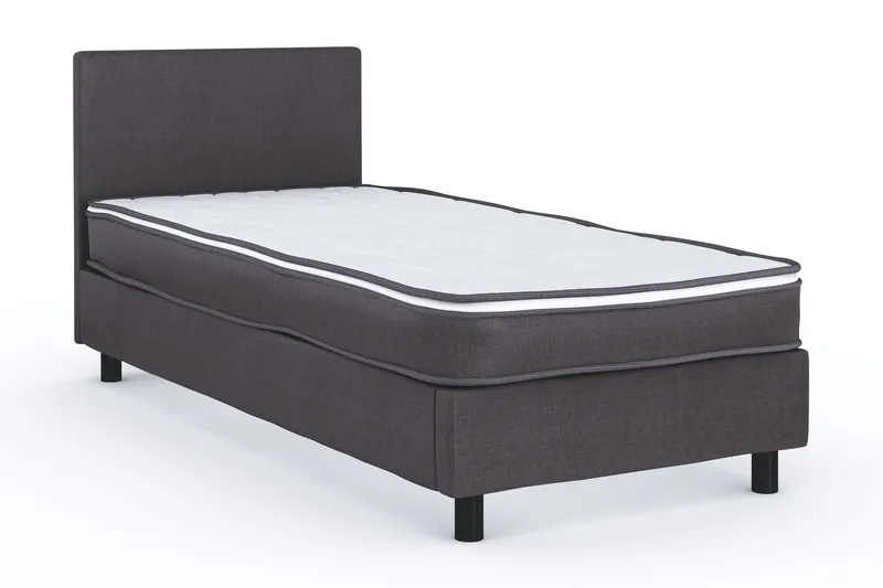 Billingen Komplett Sengepakke 90x200 cm - Grå - Møbler - Senger - Kontinentalsenger