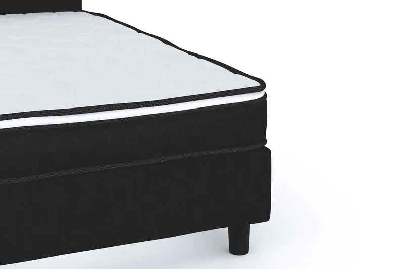 Billingen Komplett Sengepakke 90x200 cm - Svart - Møbler - Senger - Kontinentalsenger