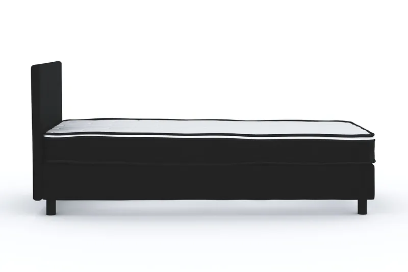 Billingen Komplett Sengepakke 90x200 cm - Svart - Møbler - Senger - Kontinentalsenger
