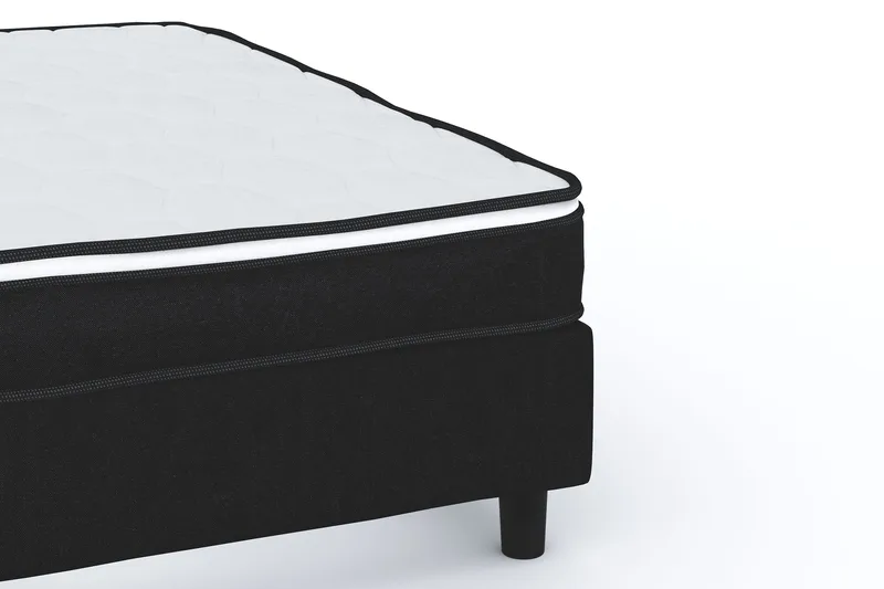 Billingen Kontinentalseng 120x200 cm - Svart - Møbler - Senger - Kontinentalsenger