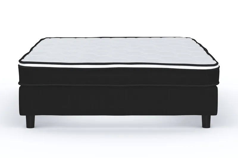 Billingen Kontinentalseng 120x200 cm - Svart - Møbler - Senger - Kontinentalsenger