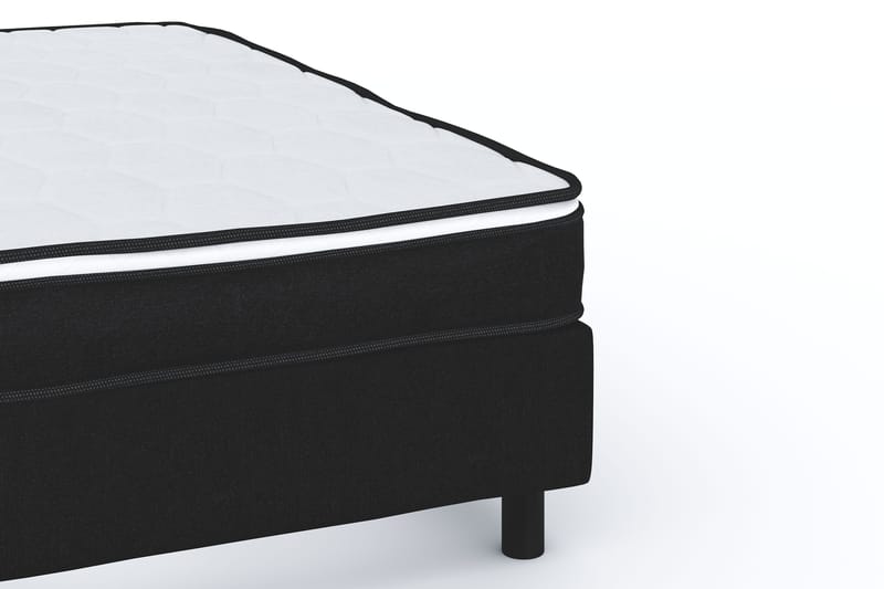Billingen Kontinentalseng 90x200 cm - Svart - Møbler - Senger - Kontinentalsenger