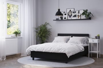 Billingen Kontinentalseng 90x200 cm - Svart - Møbler - Senger - Kontinentalsenger
