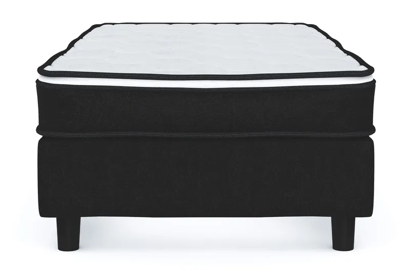 Billingen Kontinentalseng 90x200 cm - Svart - Møbler - Senger - Kontinentalsenger