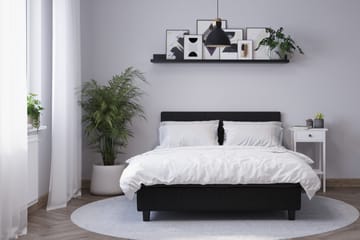 Billingen Kontinentalseng 90x200 cm - Svart - Møbler - Senger - Kontinentalsenger