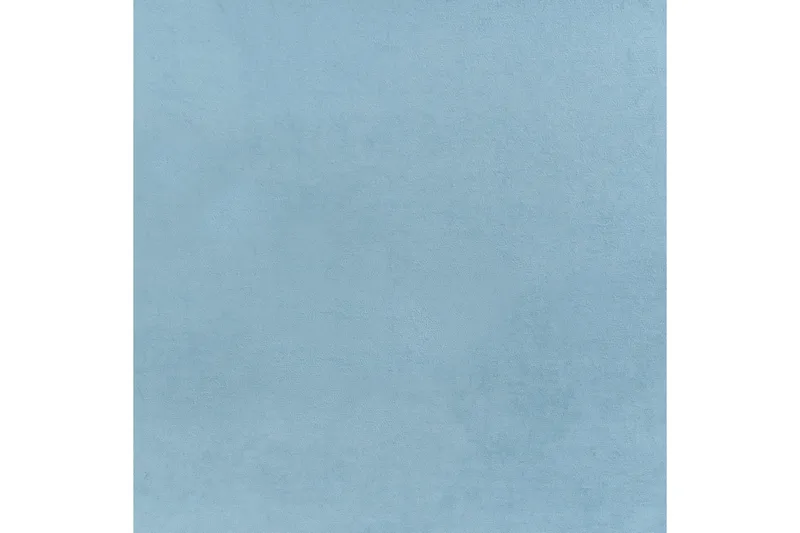 Bossom Sengeramme 90x200 cm i Fløyel med Sengegavl - Blå - Møbler - Senger - Sengeramme & sengestamme