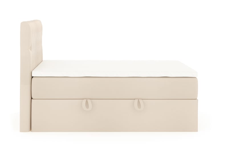 Box Bed Boxy Beige - 140x200 cm - Møbler - Senger - Rammeseng