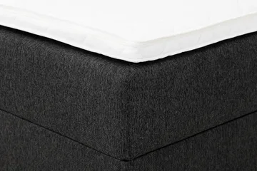 Boxy Box Bed 120x200 cm - Svart/Grå - Møbler - Senger - Senger med oppbevaring