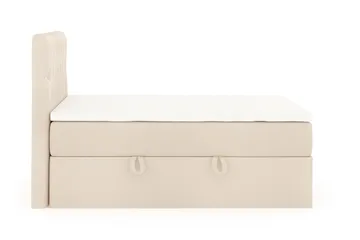 Boxy Box Bed 140x200 cm - Beige - Møbler - Senger - Senger med oppbevaring