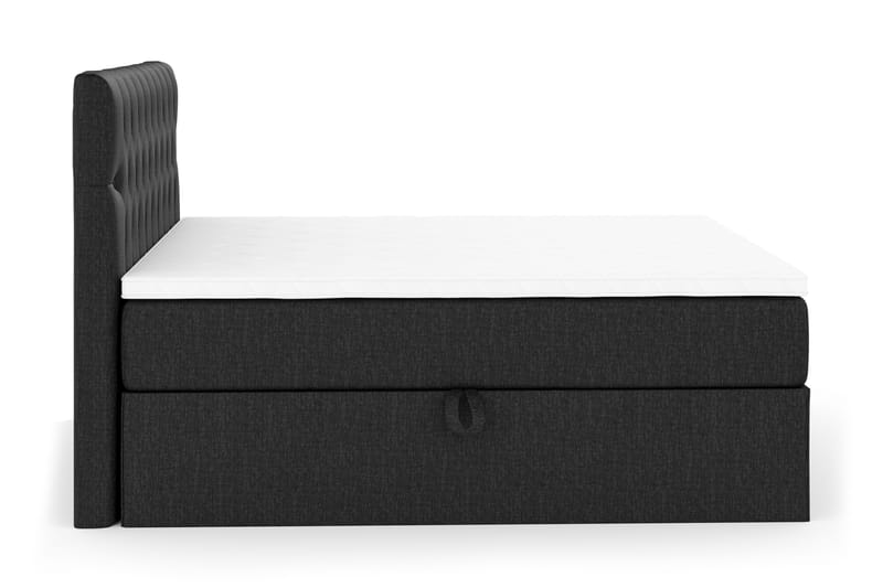 Boxy Komplett Sengepakke Box Bed 180x200 cm - Sort - Møbler - Senger - Enkeltsenger