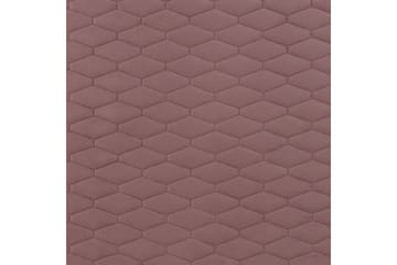 Braydon Sengramme 140x200 cm - Rosa/Mørkt tre - Møbler - Senger - Sengeramme & sengestamme