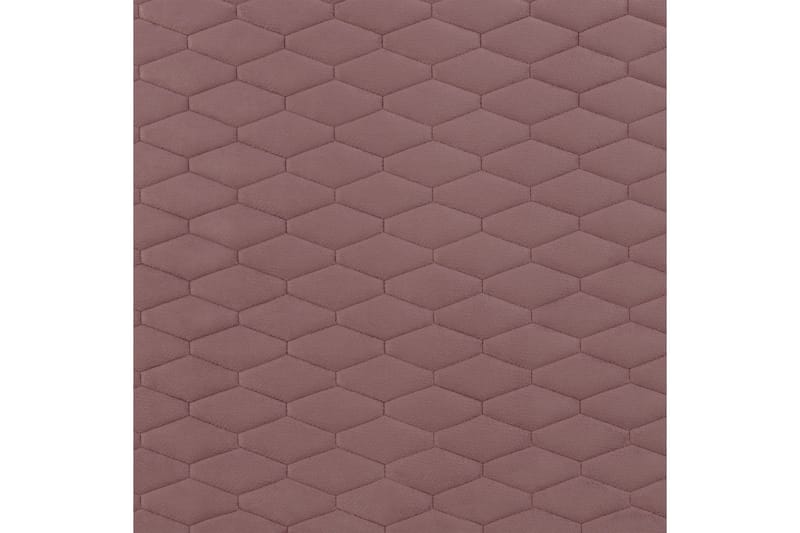Braydon Sengramme 140x200 cm - Rosa/Mørkt tre - Møbler - Senger - Sengeramme & sengestamme