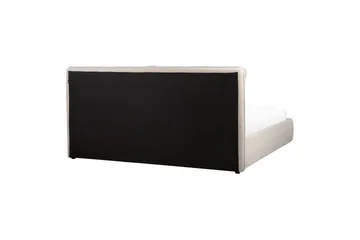 Braylon Sengeramme 180x200 cm i Stoff med Oppbevaring og Sengegavl - Beige - Møbler - Senger - Senger med oppbevaring