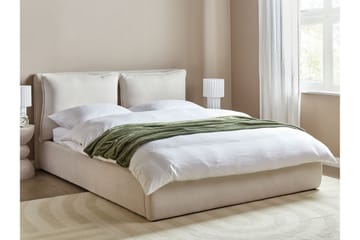 Braylon Sengramme 160x200 cm - Beige - Møbler - Senger - Senger med oppbevaring