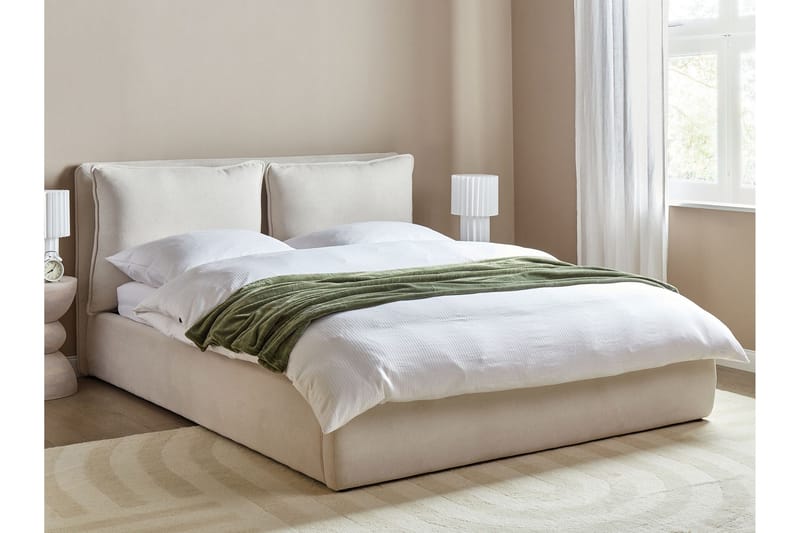 Braylon Sengramme 160x200 cm - Beige - Møbler - Senger - Senger med oppbevaring