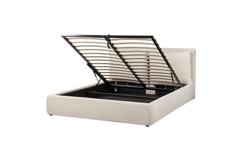 Braylon Sengramme 160x200 cm - Beige - Møbler - Senger - Senger med oppbevaring