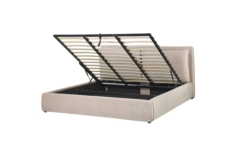 Braylon Sengramme 180x200 cm - Beige - Møbler - Senger - Senger med oppbevaring