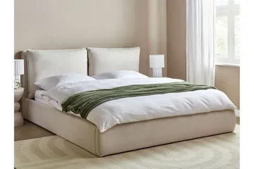 Braylon Sengramme 180x200 cm - Beige - Møbler - Senger - Senger med oppbevaring