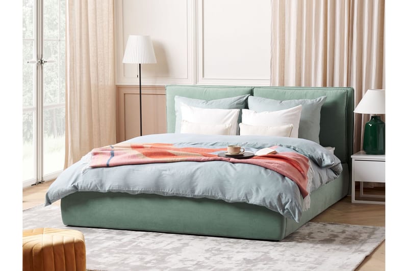 Braylon Sengramme 180x200 cm - Grønn - Møbler - Senger - Senger med oppbevaring
