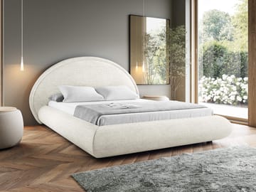 Brelan sengeramme 160x200 cm - Offwhite - Møbler - Senger - Senger med oppbevaring