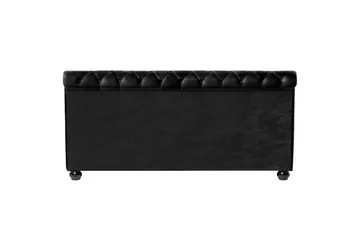 Bronson Vannseng 160x200 cm - Svart - Møbler - Senger - Vannsenger