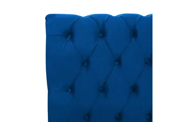 Bronson Vannseng 180x200 cm - Blå/Mørkt tre - Møbler - Senger - Vannsenger