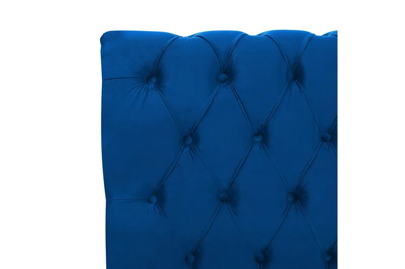 Bronson Vannseng 180x200 cm - Blå/Mørkt tre - Møbler - Senger - Vannsenger