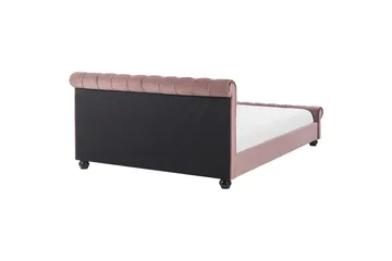 Bronson Vannseng 180x200 cm - Rosa/Svart - Møbler - Senger - Vannsenger