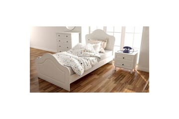 Brynor Sengeramme 70x180 cm - Matt Hvit - Møbler - Senger - Sengeramme & sengestamme