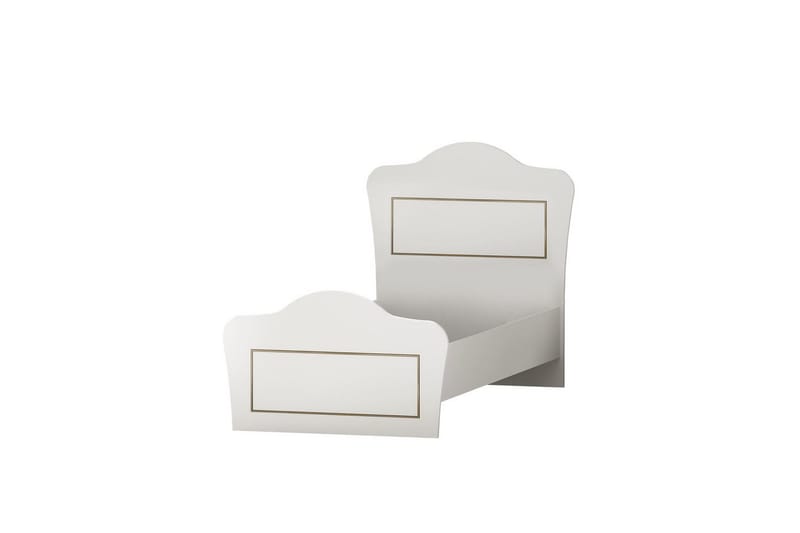 Brynor Sengeramme 90x190 cm, Matt Hvit