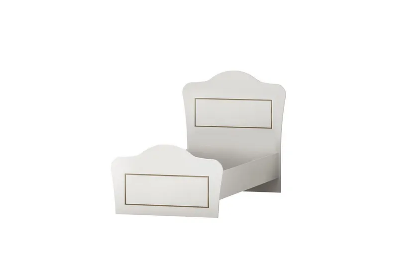 Brynor Sengeramme 90x190 cm, Matt Hvit