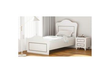 Brynor Sengeramme 90x190 cm - Matt Hvit - Møbler - Senger - Sengeramme & sengestamme