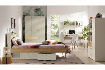 Buhan Møbelsett til Soverom - Beige / Brun - Møbler - Senger - Møbelsett til soverom